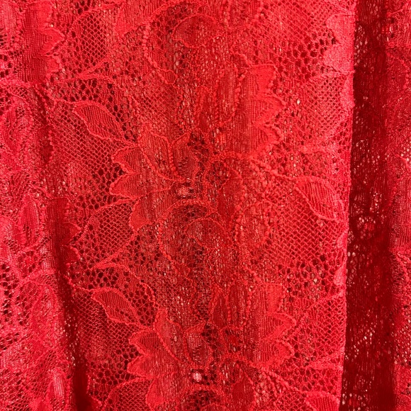 Anthropologie Lace Mockneck Valentine’s - Picture 4 of 6